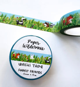 Forest Friends 15mm Washi Tape