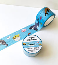 Load image into Gallery viewer, Ocean Friends 30mm Washi Tape
