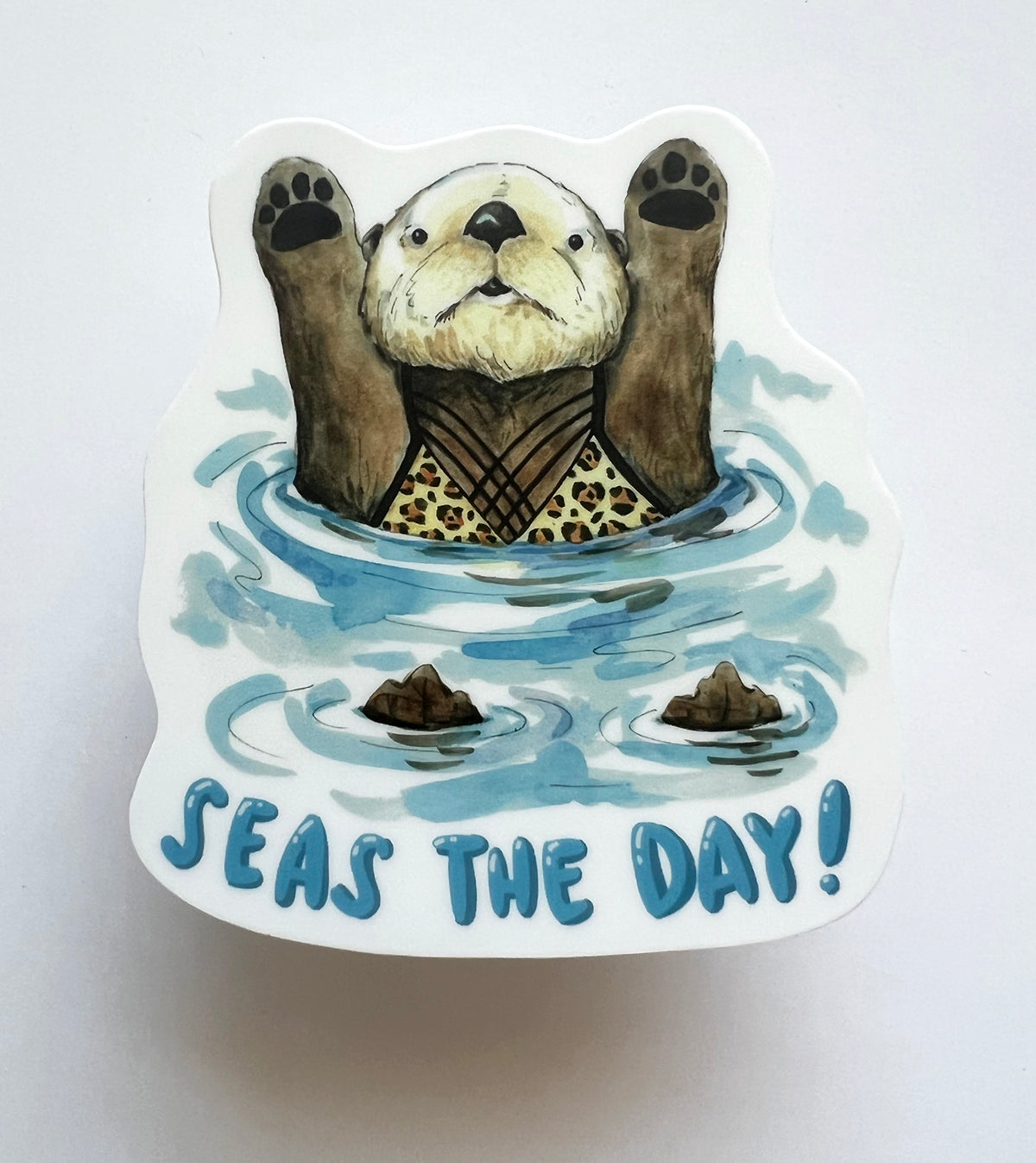 50 stuks Otter Waterdichte Vinyl Stickers, Decoratieve Stickers voor 50 stuks Otter Waterdichte Vinyl Stickers, Decoratieve Stickers voor