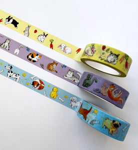 Dog Buddies 15mm Washi Tape