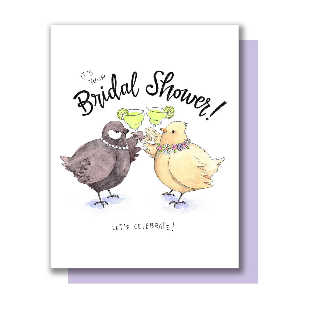 It's Your Bridal Shower Let's Celebrate Wedding Shower Card