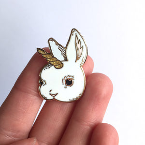 Bunicorn Bunny Unicorn Hard Enamel Pin