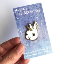 Load image into Gallery viewer, Bunicorn Bunny Unicorn Hard Enamel Pin
