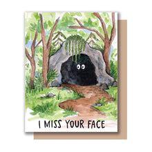 Load image into Gallery viewer, I Miss Your Face Miss You Card
