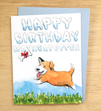 Load image into Gallery viewer, Mother Pupper Dog Puppy Happy Birthday Card
