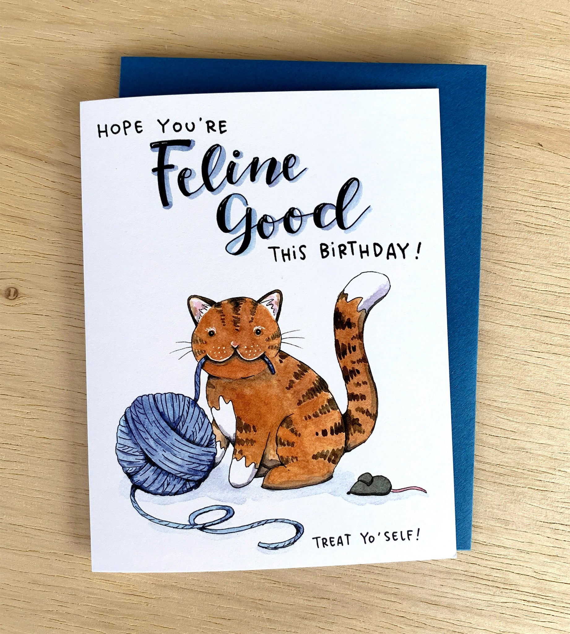 Treat Yo' Self Happy Birthday Card