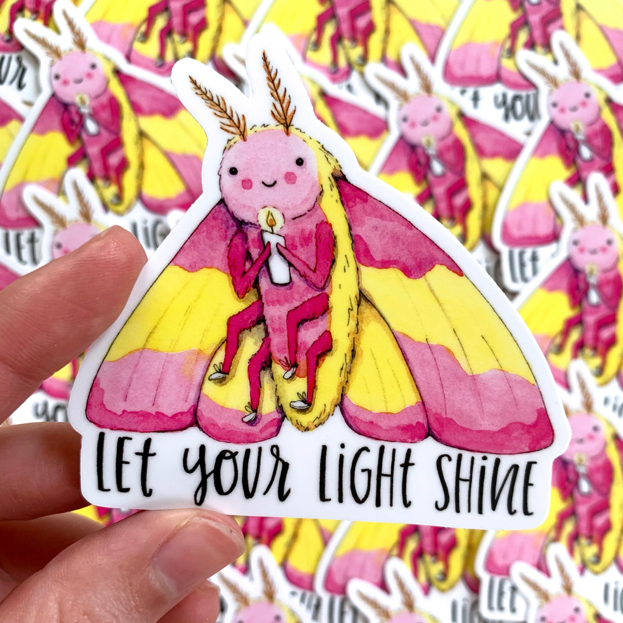 Moth Stickers (free shipping) — Sand and Fire Works