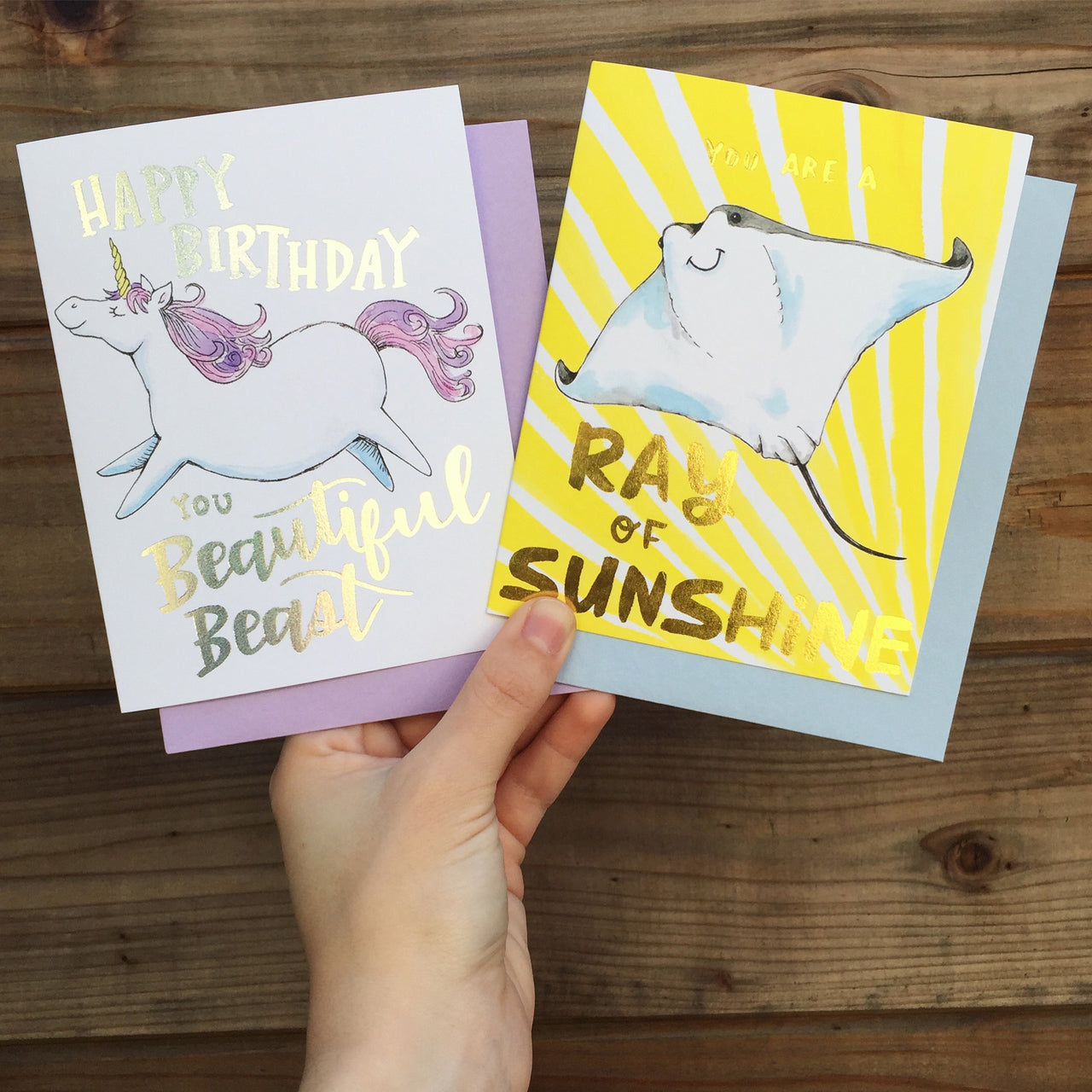 holographic birthday cards Happy Birthday Card! You Are Amazing! Holographic!