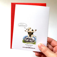 Load image into Gallery viewer, Sending You Big Hugs Tamandua Love Friendship Card
